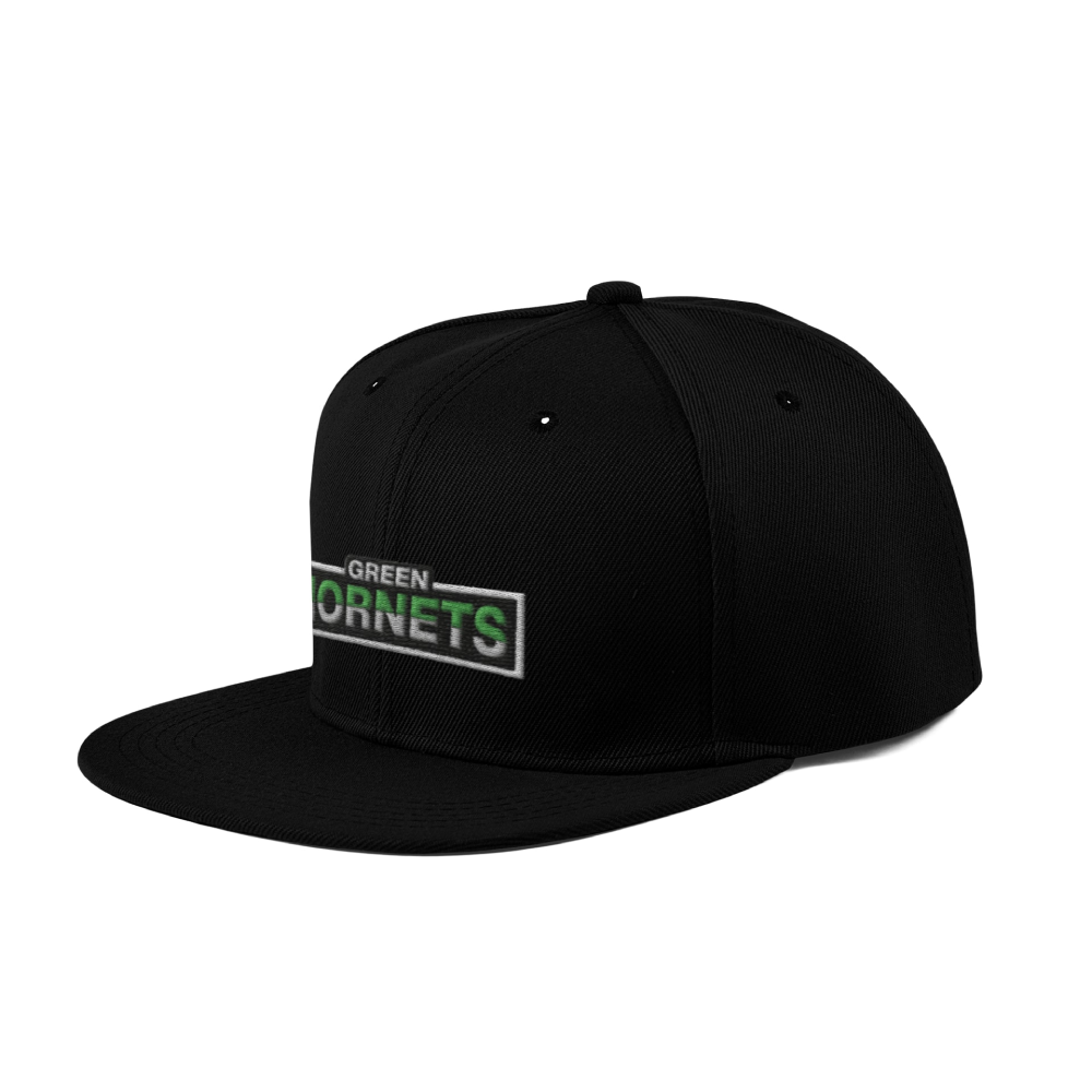 SnapbackCAP Adult & Kids - HornetsFont - Embroidery | Cover3 Shop