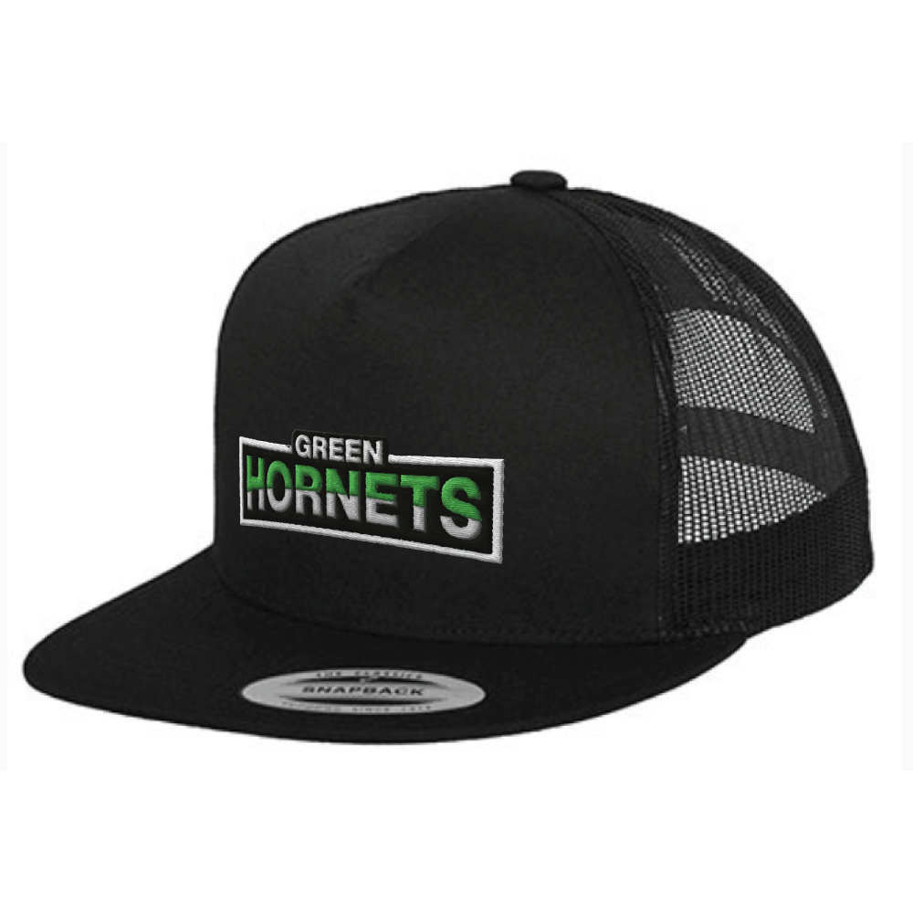 TruckerCAP Adult - HornetsFont - Embroidery | Cover3 Shop