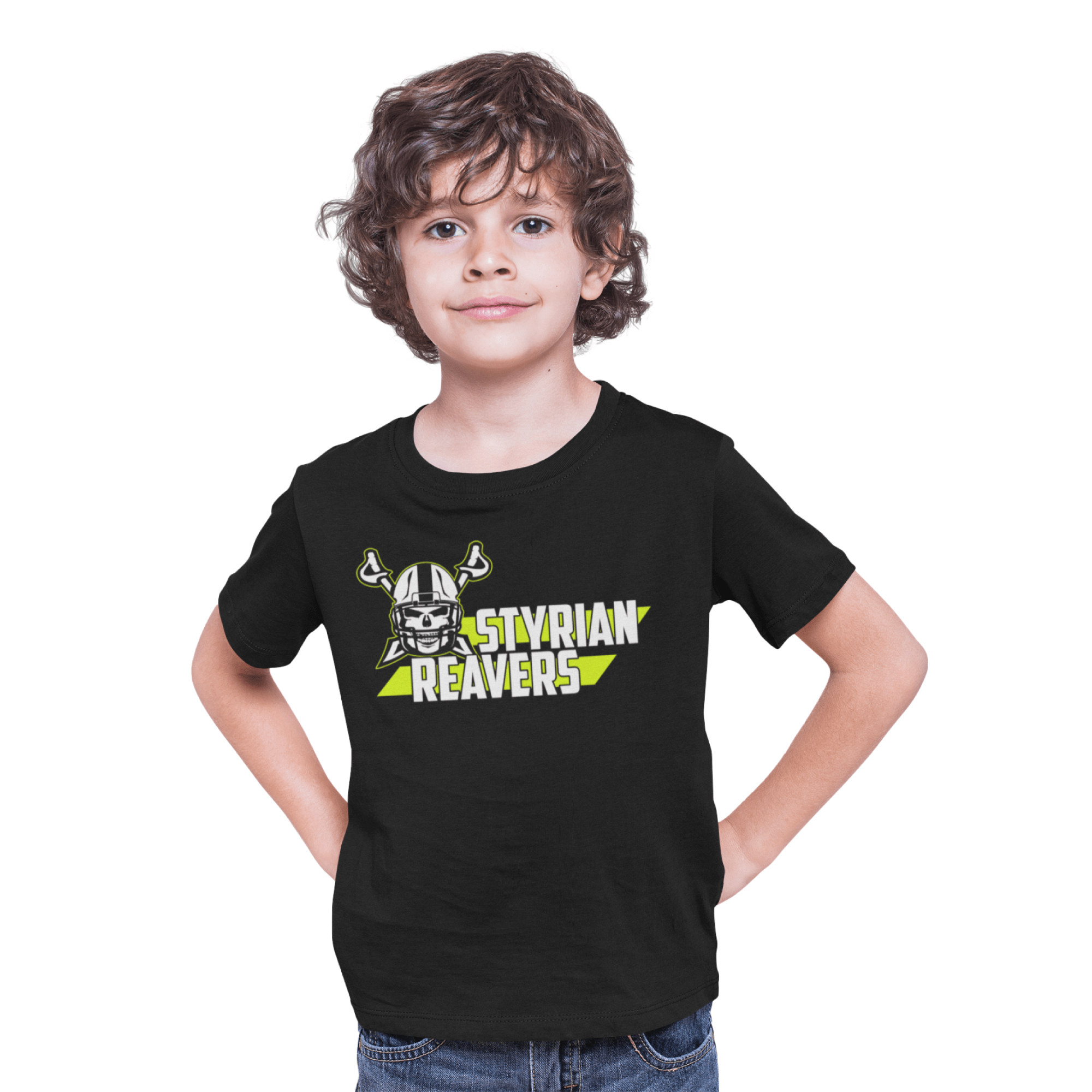 PEEWEEShirt Kinder Black - ReaversStripes - Design