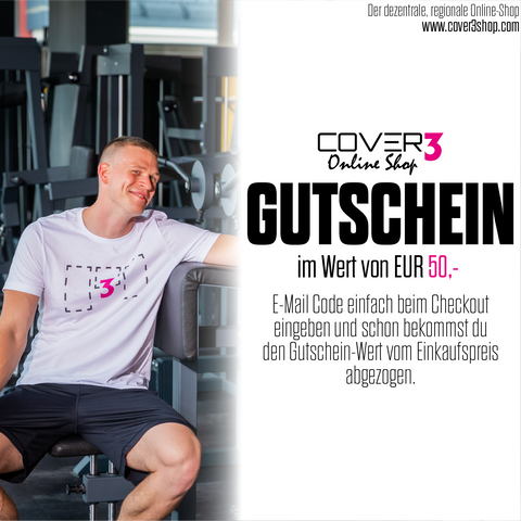 Cover3 Shop | Gutschein